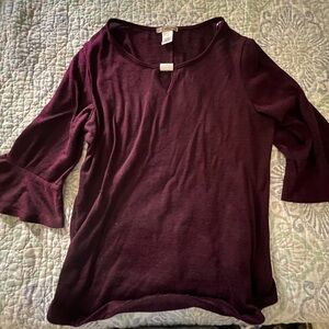 Purple blouse worn once